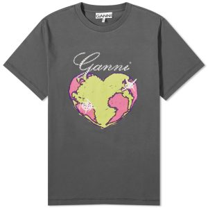 GANNI Heart Relaxed T-Shirt