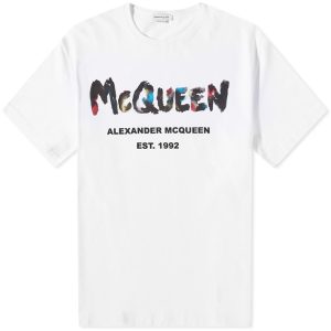 Alexander McQueen Grafitti Logo T-Shirt