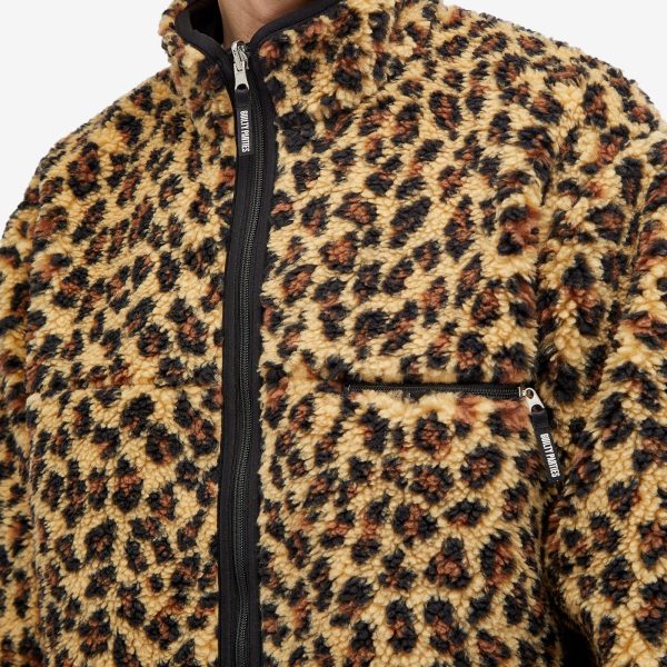 Wacko Maria Reversible Leopard Fleece Jacket