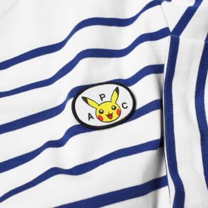 A.P.C. x Pokémon Long Sleeve Marine T-Shirt