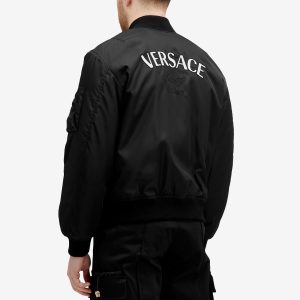 Versace Milano Stamp Bomber Jacket