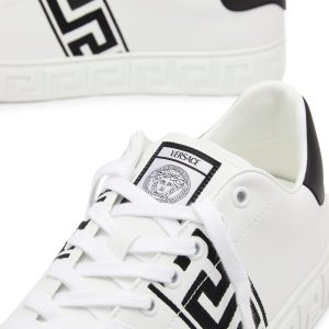 Versace Greek Sole Embroidered Band Sneaker