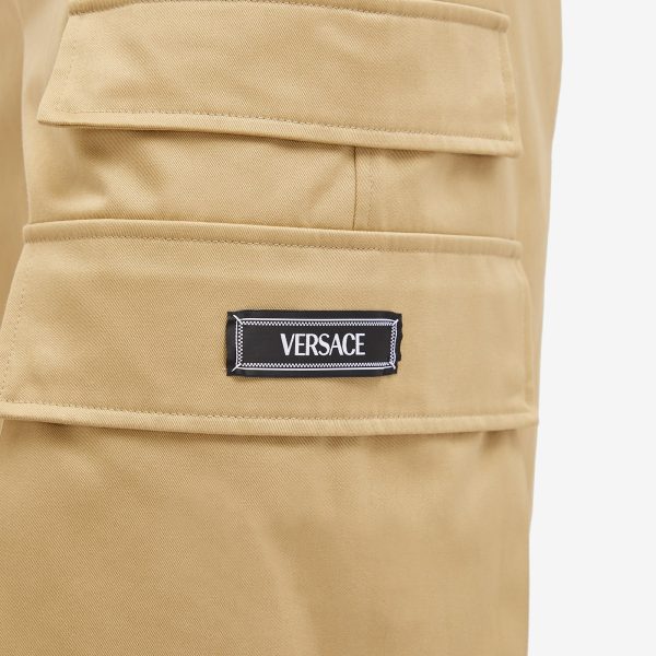 Versace Wide Leg Cargo Pants