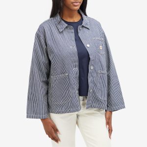 Nudie Jeans Co Eva Hickory Striped Jacket