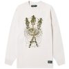 Afield Out Long Sleeve Stone T-Shirt