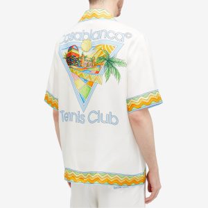 Casablanca Tennis Club Silk Vacation Shirt