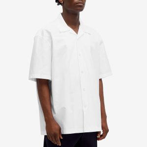 Jil Sander Short Sleeve Organic Cotton Vacation Shirt