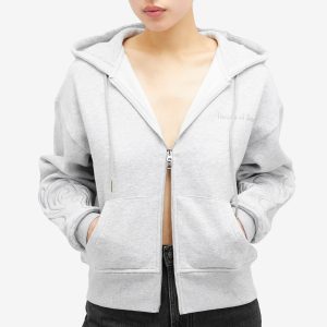 House Of Sunny Odyssey Cropped Zip Hoodie