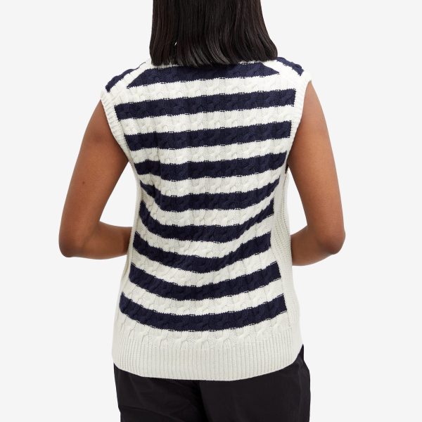 Moncler Striped Knit Vest