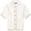 GCDS Short Sleeve Monogram Knit Shirt