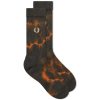 Fred Perry Tie Dye Graphic Sock