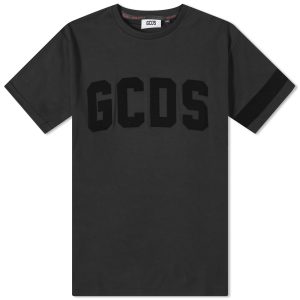 GCDS Logo Velvet T-Shirt