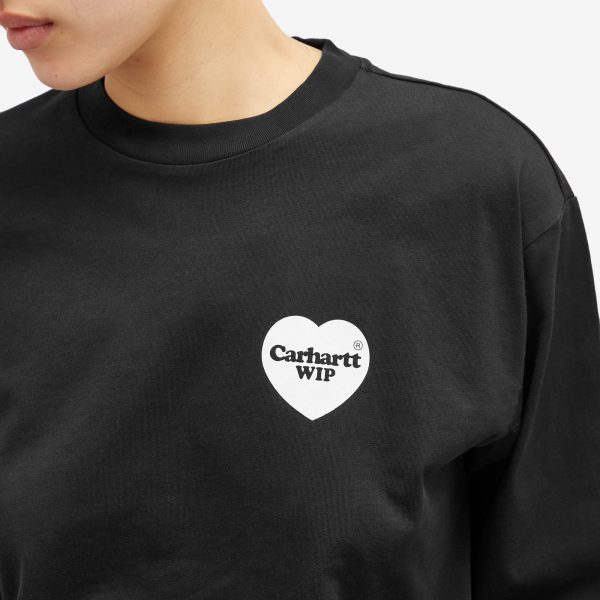 Carhartt WIP Long Sleeve Heart Bandana T-Shirt