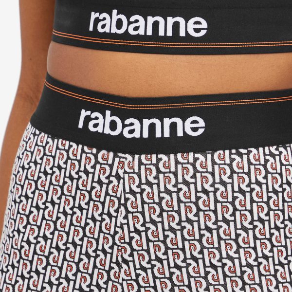 Paco Rabanne All Over Logo Leggings