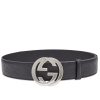 Gucci GG Interlock Embossed Belt