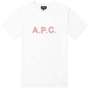 A.P.C. James Paisley Logo T-Shirt