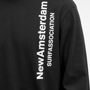 New Amsterdam Surf Association Logo Long Sleeve T-Shirt