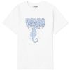 Ganni Basic Jersey Seahorse Relaxed T-Shirt