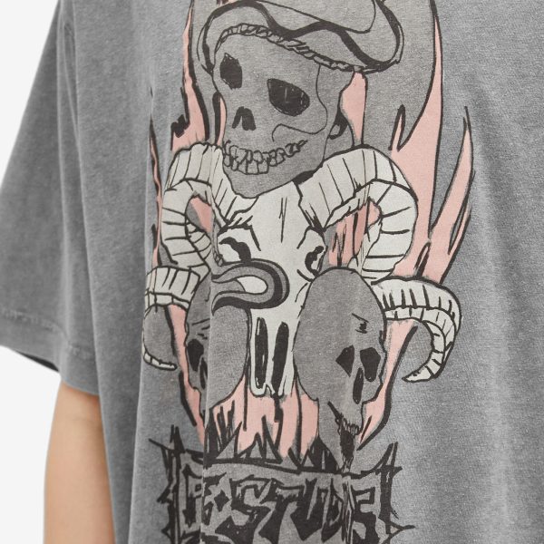 Acne Studios Edra Skull T-Shirt