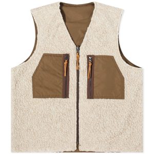 Café Mountain Reversible Mountain Fleece Vest