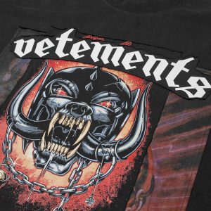 VETEMENTS Motorhead Patched T-Shirt