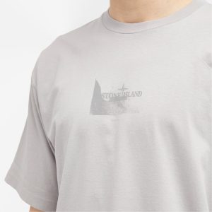 Stone Island Reflective Badge Print T-Shirt