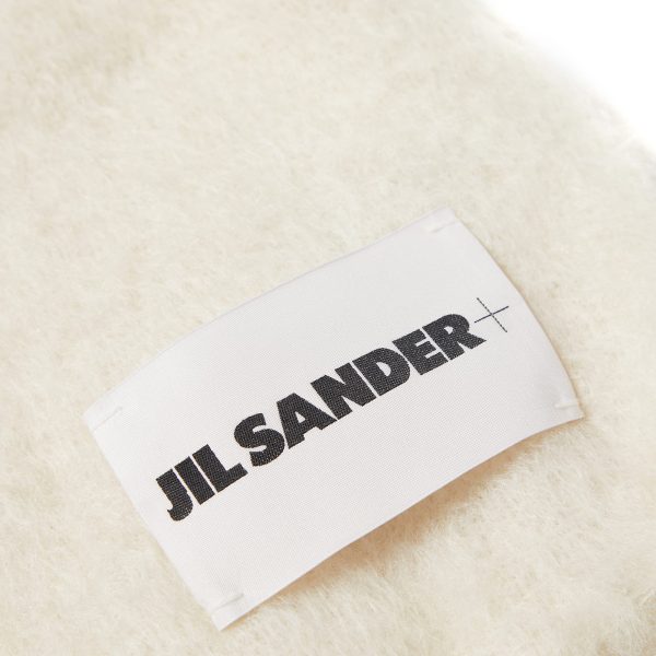 Jil Sander Plus Label Logo Scarf