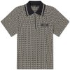 Balmain Monogram Jacquard Polo Shirt