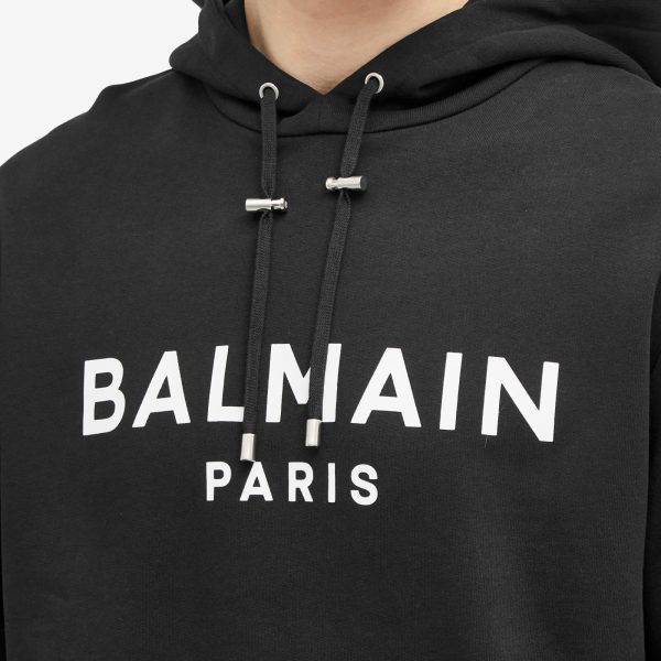 Balmain Paris Logo Hoodie