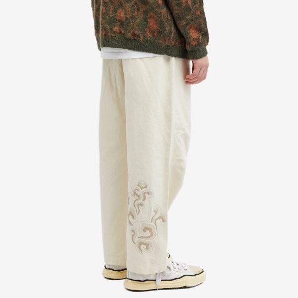 Maharishi Cloud Embroidered Track Pants