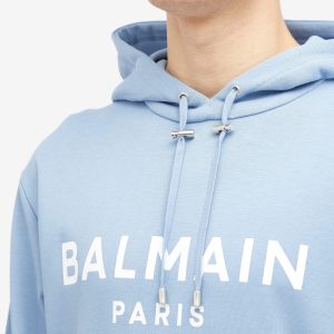 Balmain Paris Logo Hoodie