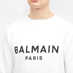 Balmain Paris Logo Crew Sweat