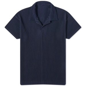 Homme Plissé Issey Miyake Pleated Polo Shirt