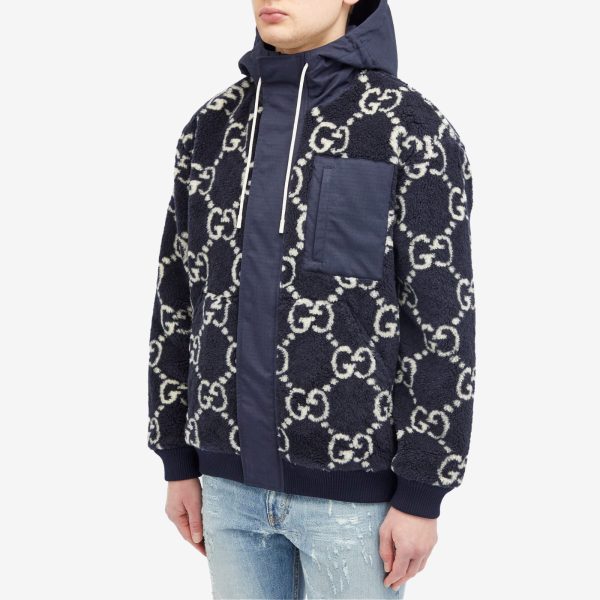 Gucci Jumbo GG High Pile Fleece Jacket