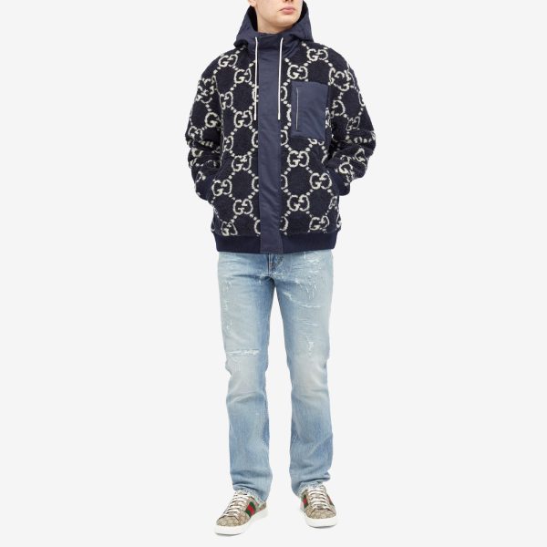 Gucci Jumbo GG High Pile Fleece Jacket