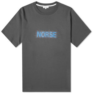 Norse Projects Jakob Organic Interlock Grid Print T-Shirt