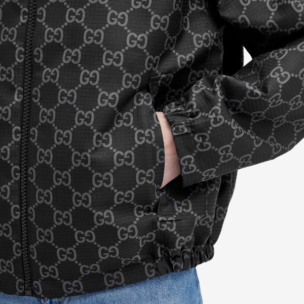 Gucci Interlocking Logo Ripstop Jacket