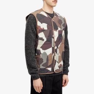 Norse Projects Peter Camo Nylon Insulated Vest