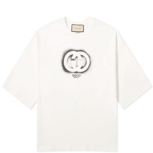 Gucci Interlocking Sprayed Logo T-Shirt