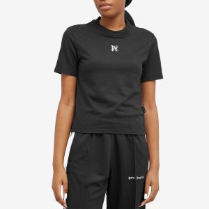 Palm Angels Monogram Logo Fitted T-Shirt