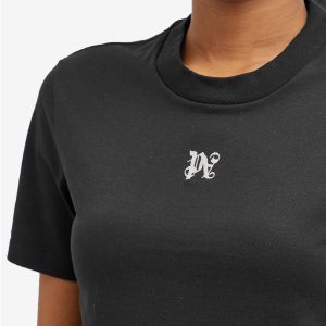 Palm Angels Monogram Logo Fitted T-Shirt