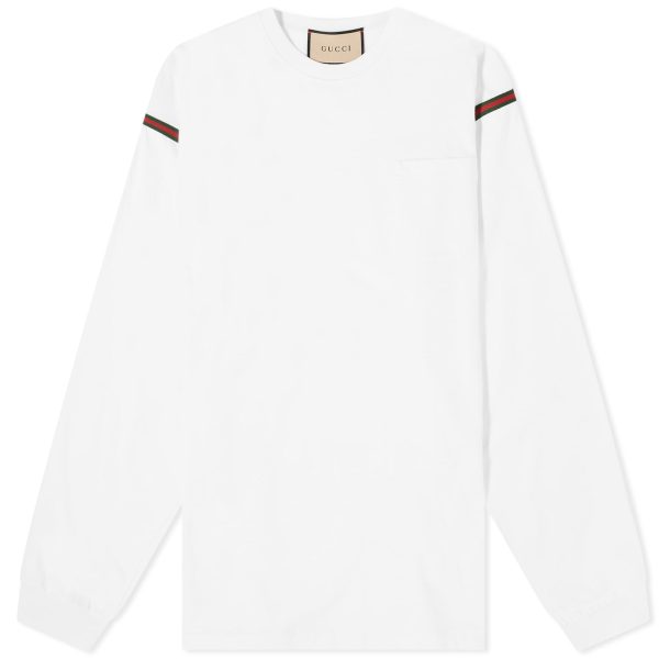 Gucci Tape Long Sleeve T-Shirt