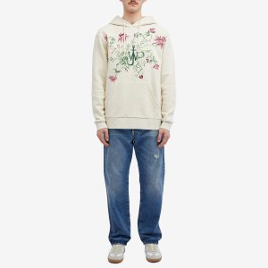 JW Anderson Pol Thistle Embroidery Hoodie