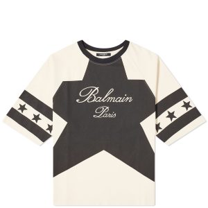 Balmain Signature Stars Bulky T-Shirt
