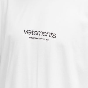 VETEMENTS Urban Logo T-Shirt