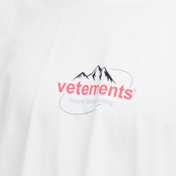 VETEMENTS Spring Water Logo T-Shirt