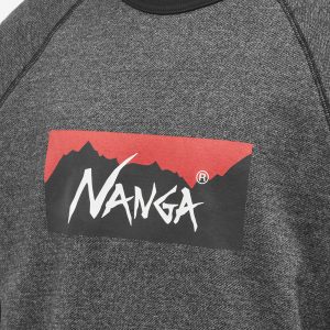 NANGA Eco Hybrid Box Logo Sweat