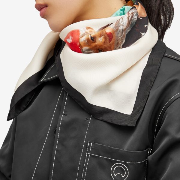 JW Anderson 60 X 60 Scarf With Knome Print