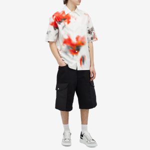 Alexander McQueen Obscured Flower Vacation Shirt