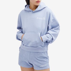 Sporty & Rich French Cropped Hoodie